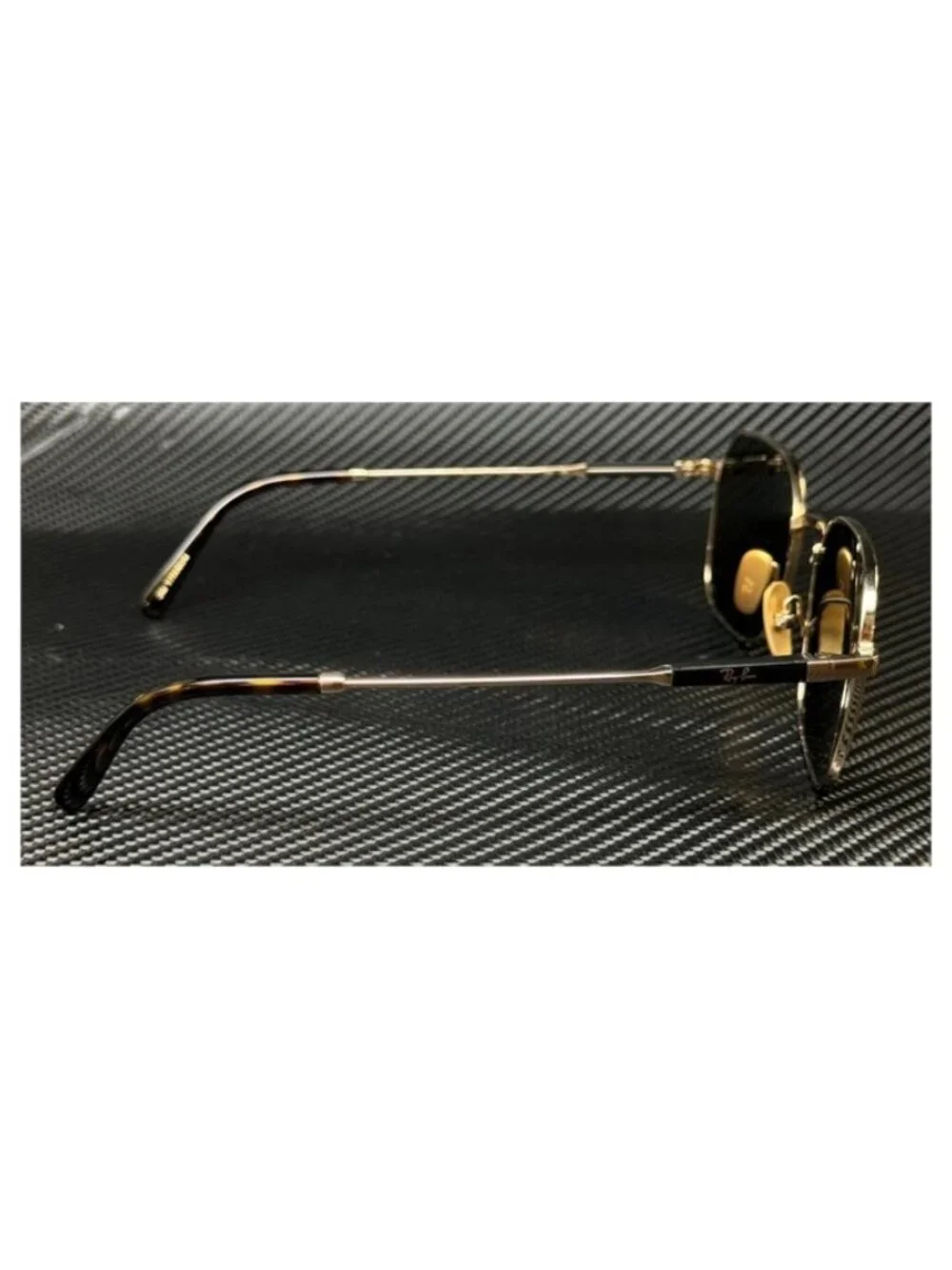 New Undisclosed Men Gold Arista Jim Titanium Sunglasses 53-20-145
